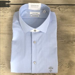 Calvin Klein Non Iron Dress Shirt - NWT